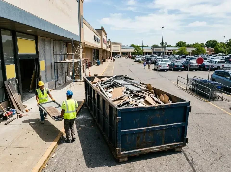 retail-store-renovation-debris-003 — frequently asked questions, Roll-off Dumpster Rentals in Elwood, IN